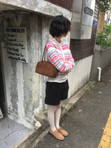 キッカー スクエア ショルダーバッグ (2color)