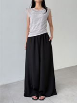 double shirring top