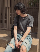リクルースファンキーダメージバルーンデニムパンツ