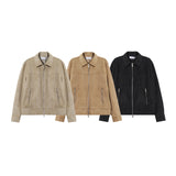 Tomfold suede jacket (3color)