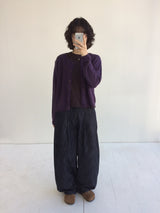 Freon Wool Round Cardigan
