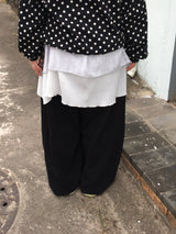Tissue Pintuck Sweat Pants
