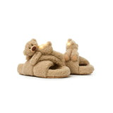 13DE MARZO Luminous Bear Criscross Slippers