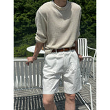 [S/S] Hazzi boucle linen round neck knit(4color)
