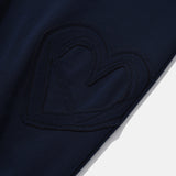 Fray balloon jogger pants / Navy