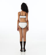 Line Low Bikini Panties (White)