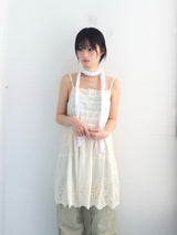 Natural Nylon Volume Pants