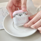 PINK ANGERLCORE Airpods Case