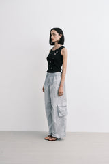 sh cargo pants (grey)