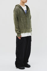 Hit Dyeing Hooded Zip Up (2color)