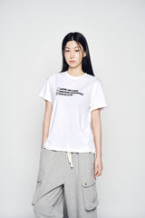 25SS オーバーサイズカーゴジョガーパンツ メランジ