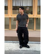 Sigma Dart Curved Cotton Pants