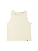 ORIENTAL SLEEVELESS BLOUSE (IVORY)