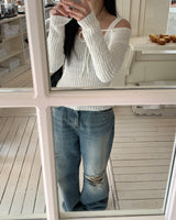 Knit bolero set