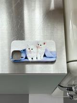[purple kitties hard case]