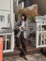 Philo 2ピンタックウォッシュドパンツ