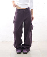 LOW-RISE SIDE POCKET PANTS