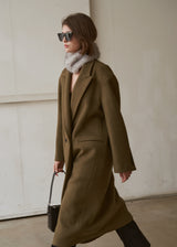 WOOL DOUBLE OVERCOAT