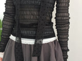 chiffon dot scarf