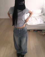 Tonme Striped Short-Sleeve T-Shirt