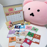 2025 chanibear ミニカレンダー