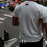 [HFORUS MADE] Layer Shoulder Muscle Half Sleeve IN BLACK