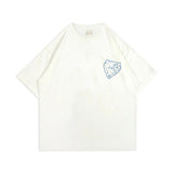 PEANUT STAIN - ノット スリーピング ウルフ  アイボリー オーバーサイズド Tシャツ