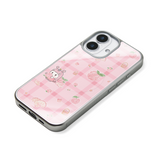 [MADE]ピーチ ツルビー マグセーフ ガラス バンパー iPhone ケース