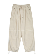 And double corduroy Carpenter Bendable Wide Pants