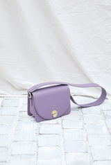 ISLE MINI ショルダーレザーバッグ / Purple Lilac