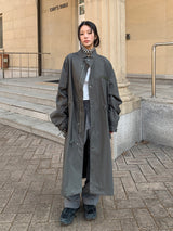 FIELD TRENCH LONG JACKET (3COLOR)