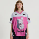 Maltese GOOREUM mesh jersey half sleeve T-shirt