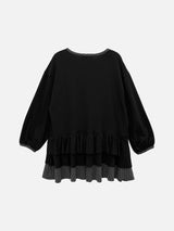 ノエルドットフリルレイヤードワンピース (2c)