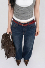 HIGH-WAISTED RELAXED WIDE-LEG JEANS (4COLORS!)
