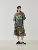 Cargo Bermuda Pants (Camo)