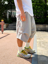 VENTIQUE バミューダピンタックスウェットパンツ 3color