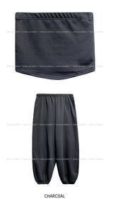 モアナヘビーパイルトップジョガーセット