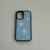 stars case (sky blue) 