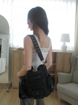stud strap bag