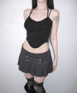 leon pleats mini sk (3colors)