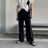 LMN bird coolever nylon cargo wide pants (4 colors)