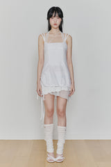 PURITY DRESS white