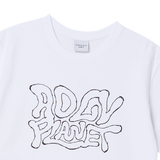 25SS ADLV PLANET SHORT SLEEVE T-SHIRT WHITE