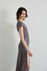 WITTY KNIT ONE-PIECE / MOCHA