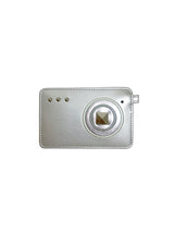カメラ カード ウォレット シルバー