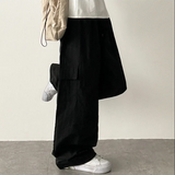 Roa Baslock Nylon Cargo Wide Pants