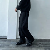 Panel Line Wide Trousers