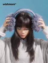 wishmore オリジナルプラッシュイヤーマフ
