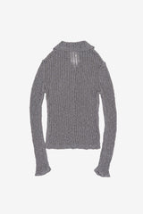 Solune net collor cardigan