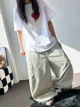 Molpure Cargo Balloon Fit Pants 4color